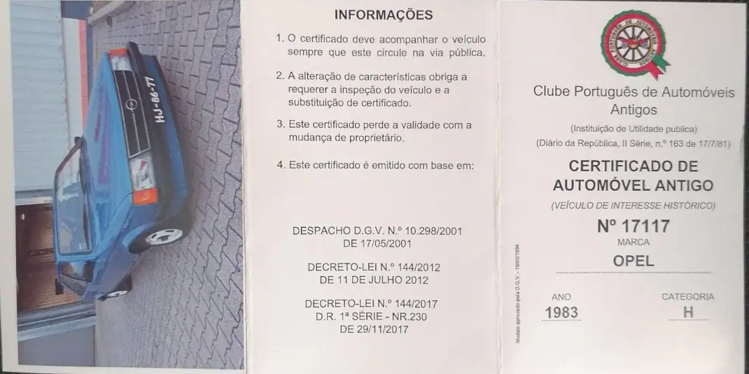 Opel Kadett 1984 - 4800 EUR, 98000 km - AUTO.MOTO.pt - 98000km - foto 4 de 4