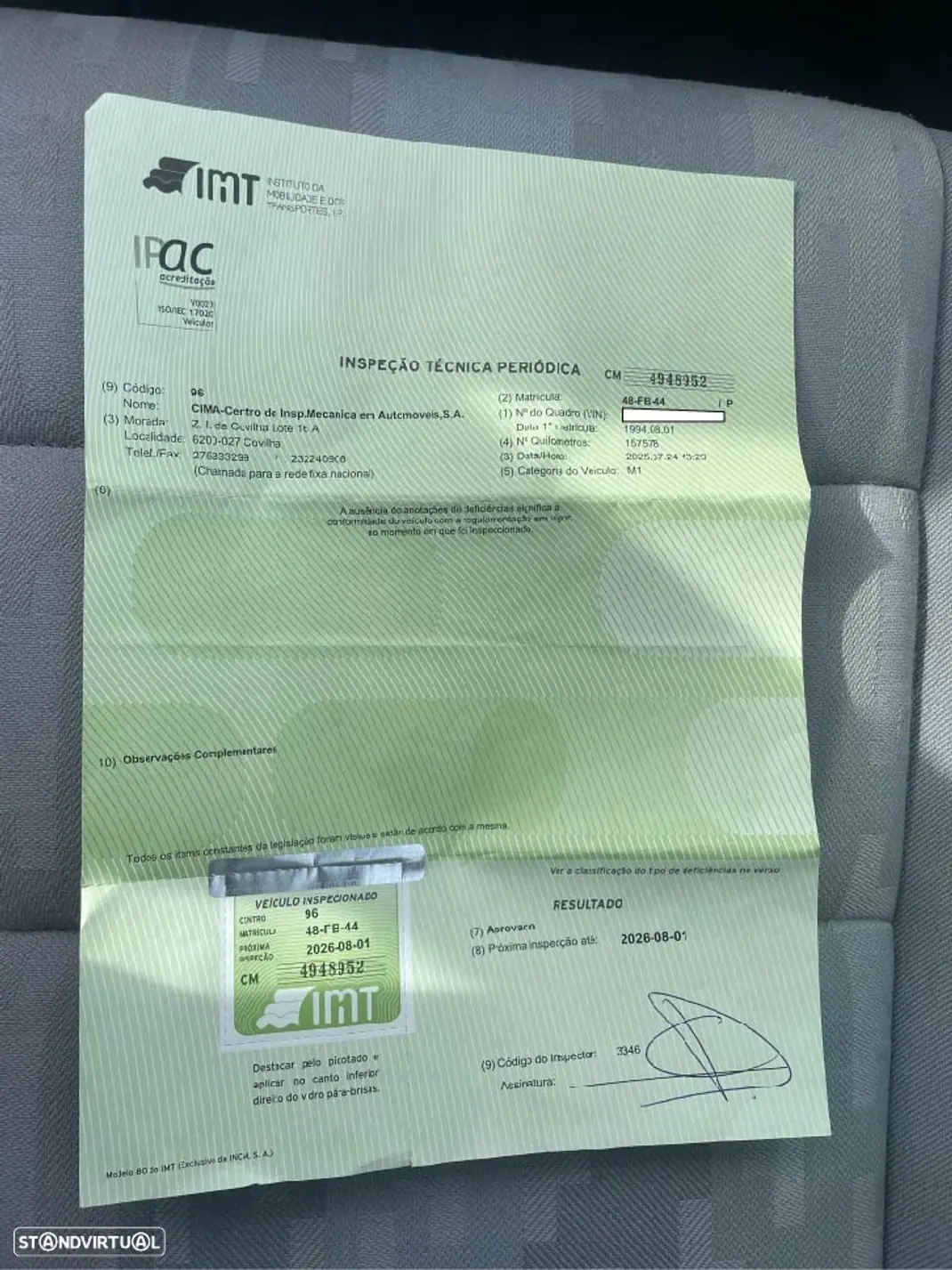 Mercedes-Benz C 220 1994 - 4500 EUR, 160506 km - AUTO.MOTO.pt - 160506km - foto 15 de 15