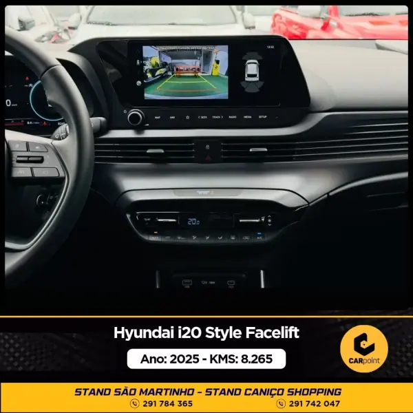 Hyundai i20 2025 - 22900 EUR, 8265 km - AUTO.MOTO.pt - 8265km - foto 9 de 10