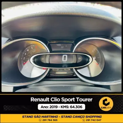 Renault Clio Sport Tourer 2019 - 13900 EUR, 64306 km - AUTO.MOTO.pt - 64306km - foto 10 de 10