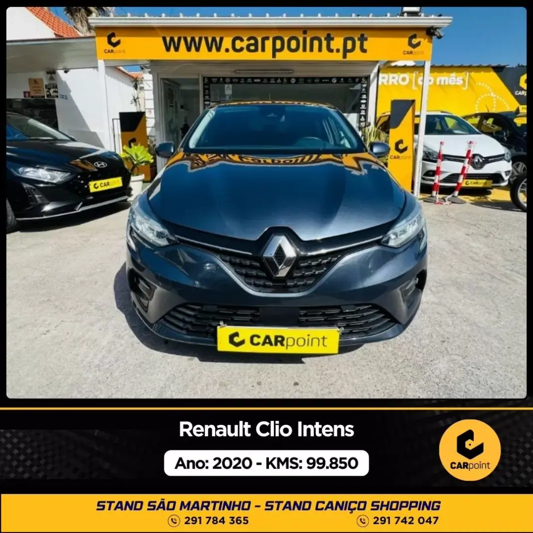 Renault Clio 2020 - 15750 EUR, 99850 km - AUTO.MOTO.pt - 99850km - foto 1 de 9