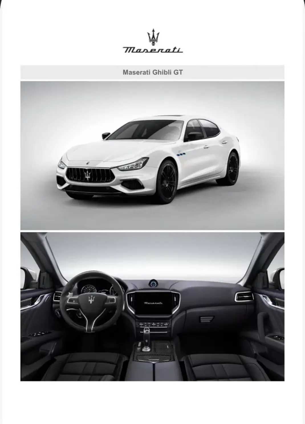 Maserati Ghibli 2021 - 62500 EUR, 45000 km - 45000km - foto 50 de 51