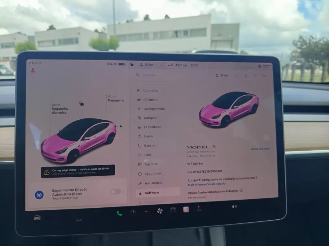 Tesla Model 3 2021 - 26990 EUR, 107700 km - AUTO.MOTO.pt - 107700km - foto 15 de 16