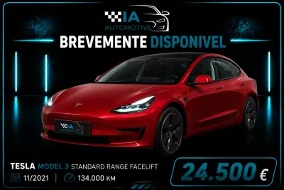 Tesla Model 3 2021 - 24500 EUR, 133000 km - AUTO.MOTO.pt - 133000km - foto 19 de 21