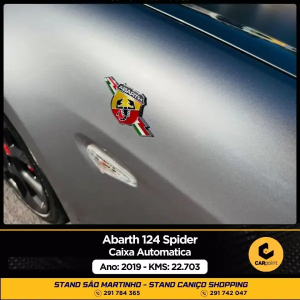 Fiat 124 Spider 2019 - 39990 EUR, 22703 km - AUTO.MOTO.pt - 22703km - foto 16 de 25