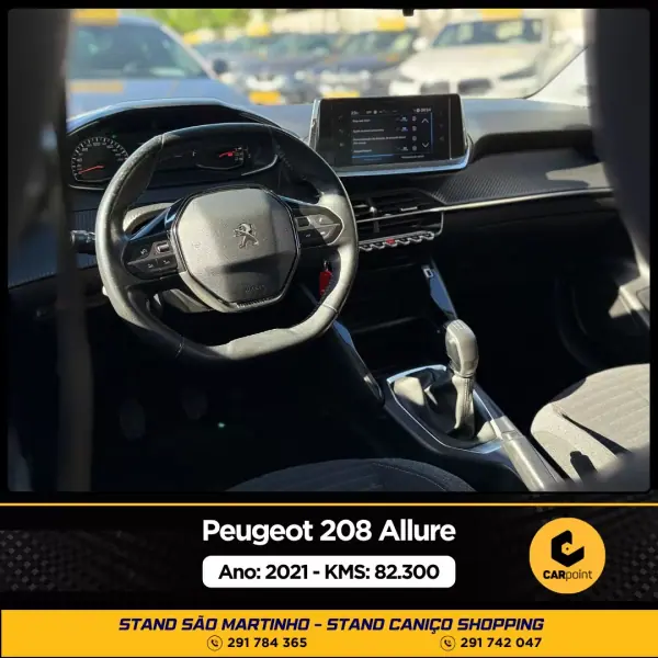 Peugeot 208 2021 - 17900 EUR, 82300 km - AUTO.MOTO.pt - 82300km - foto 6 de 10
