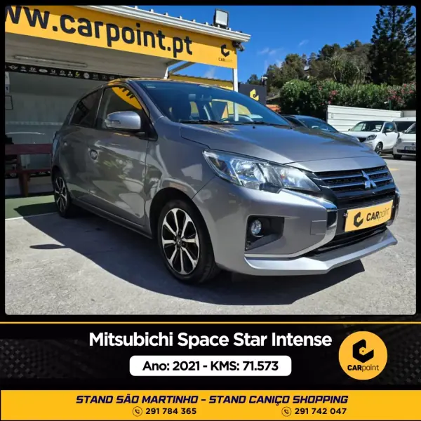 Mitsubishi Space Star 2021 - 12900 EUR, 71573 km - AUTO.MOTO.pt - 71573km - foto 2 de 10
