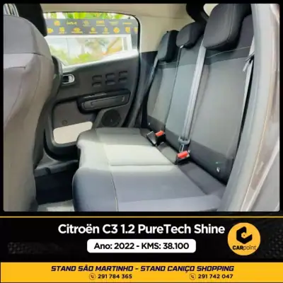 Citroën C3 2022 - 17900 EUR, 38100 km - AUTO.MOTO.pt - 38100km - foto 8 de 10