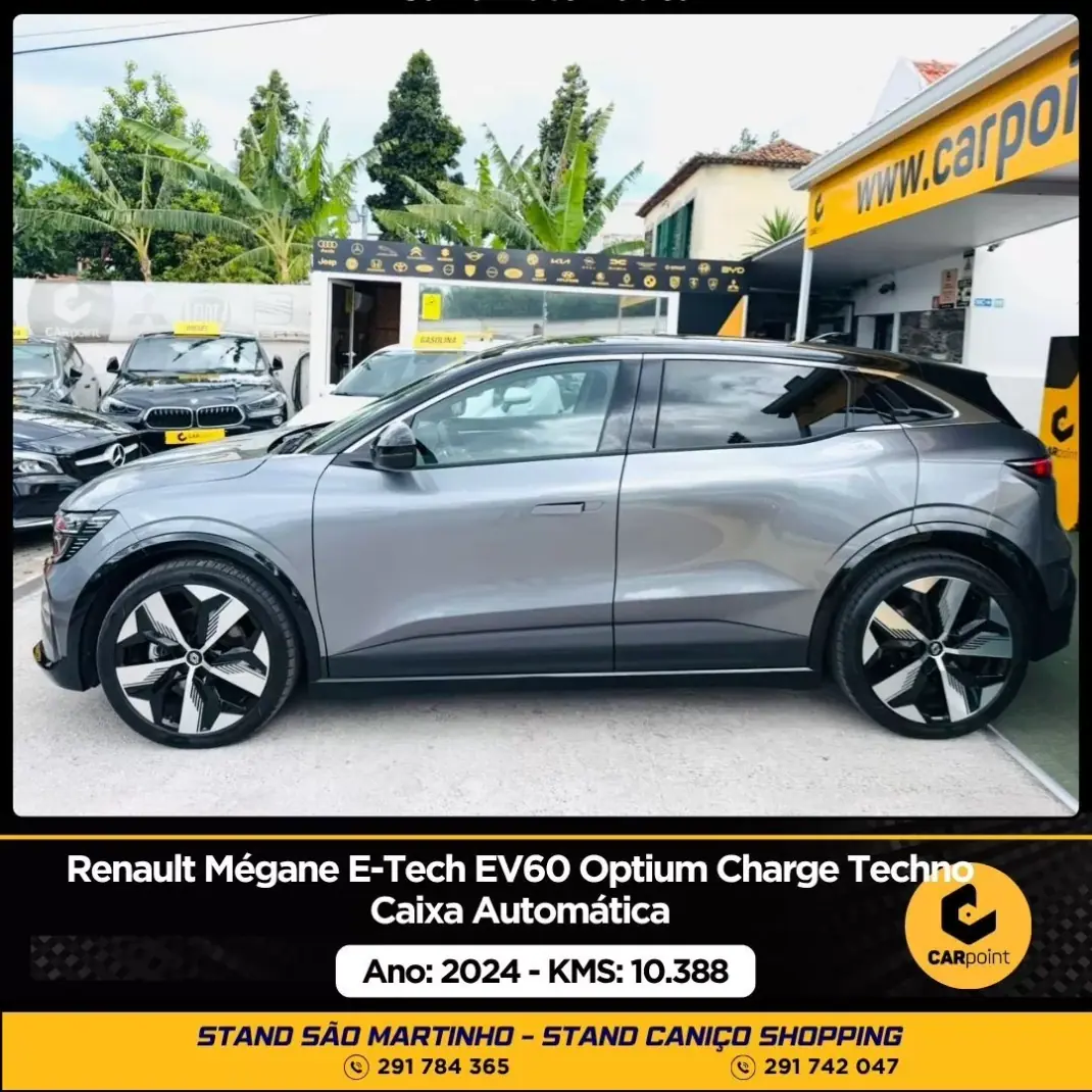 Renault Mégane E-Tech 2024 - 36900 EUR, 10388 km - AUTO.MOTO.pt - 10388km - foto 3 de 6