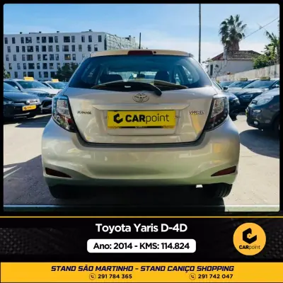 Toyota Yaris 2014 - 15900 EUR, 114824 km - AUTO.MOTO.pt - 114824km - foto 5 de 10