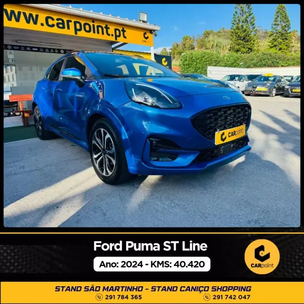 Ford Puma 2024 - 23900 EUR, 40450 km - AUTO.MOTO.pt - 40450km - foto 2 de 10