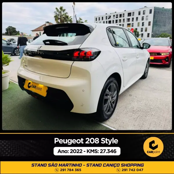 Peugeot 208 2022 - 17900 EUR, 27346 km - AUTO.MOTO.pt - 27346km - foto 4 de 10