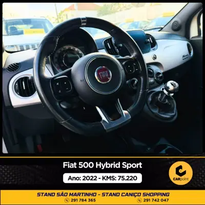 Fiat 500 2022 - 15900 EUR, 75220 km - AUTO.MOTO.pt - 75220km - foto 6 de 10