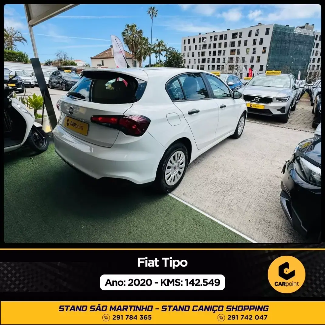 Fiat Tipo 2020 - 11900 EUR, 142600 km - AUTO.MOTO.pt - 142600km - foto 4 de 10