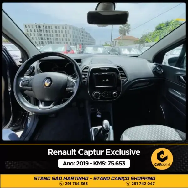 Renault Captur 2019 - 15900 EUR, 75653 km - AUTO.MOTO.pt - 75653km - foto 6 de 10