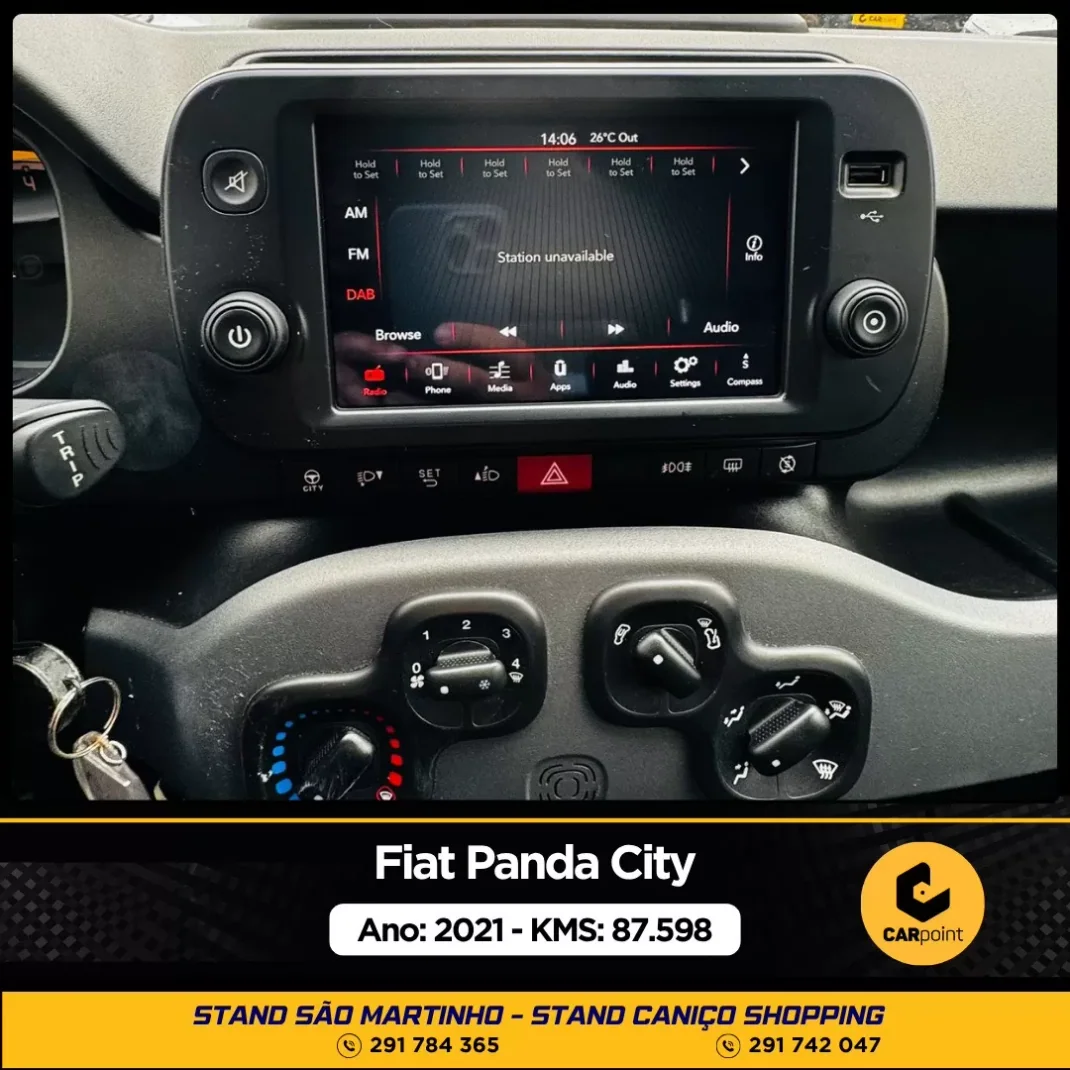 Fiat Panda 2021 - 11900 EUR, 87497 km - AUTO.MOTO.pt - 87497km - foto 9 de 10