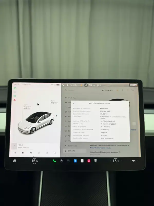 Tesla Model 3 2020 - 24500 EUR, 134000 km - AUTO.MOTO.pt - 134000km - foto 16 de 21