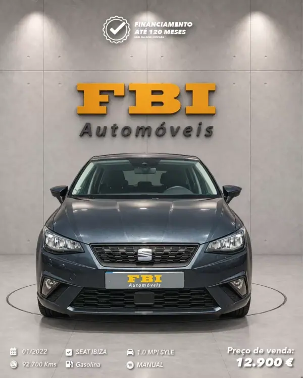 SEAT Ibiza 1.0 MPI Style 2022 Gasolina