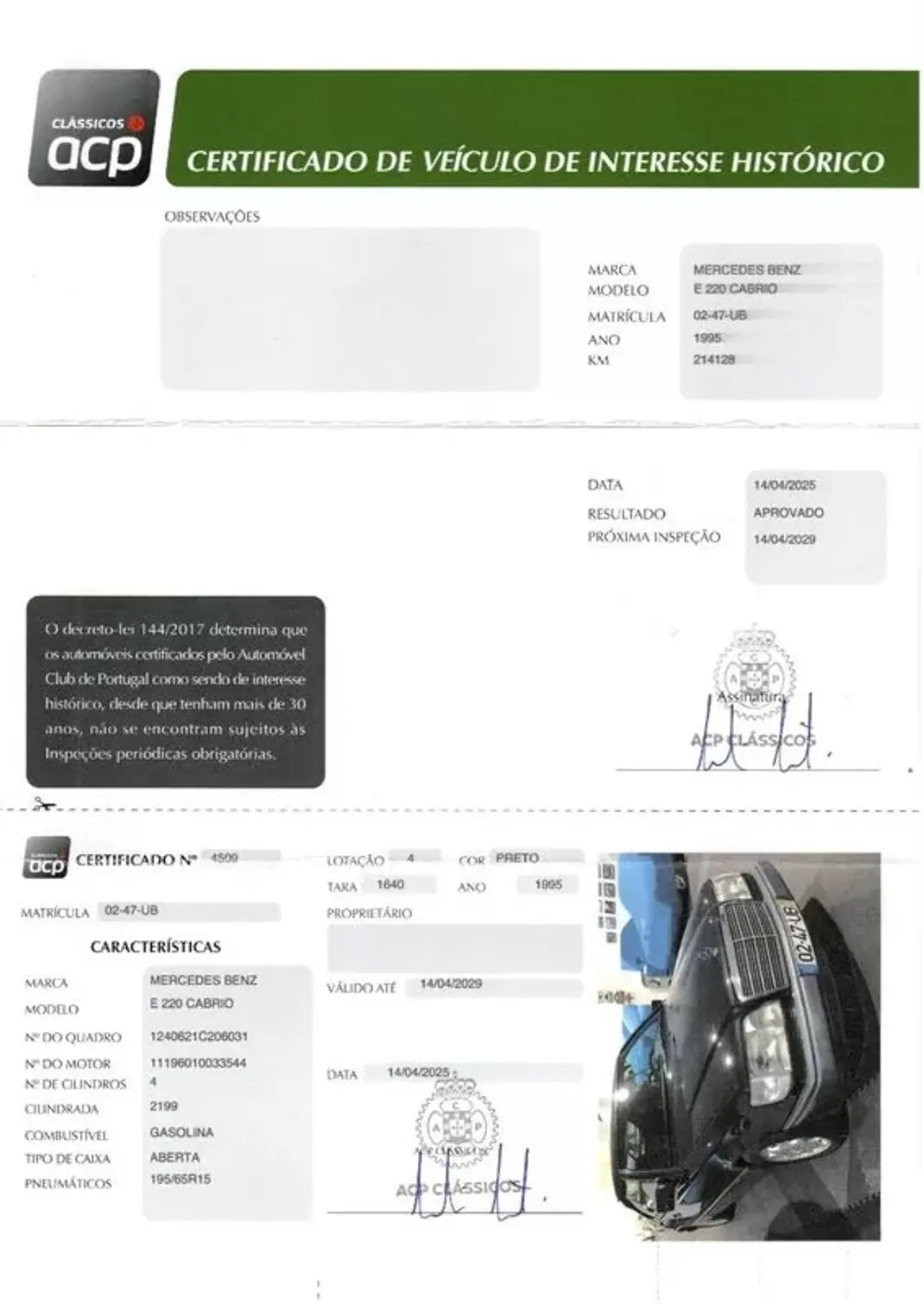 Mercedes-Benz E 220 1995 - 20500 EUR, 210000 km - 210000km - foto 46 de 46