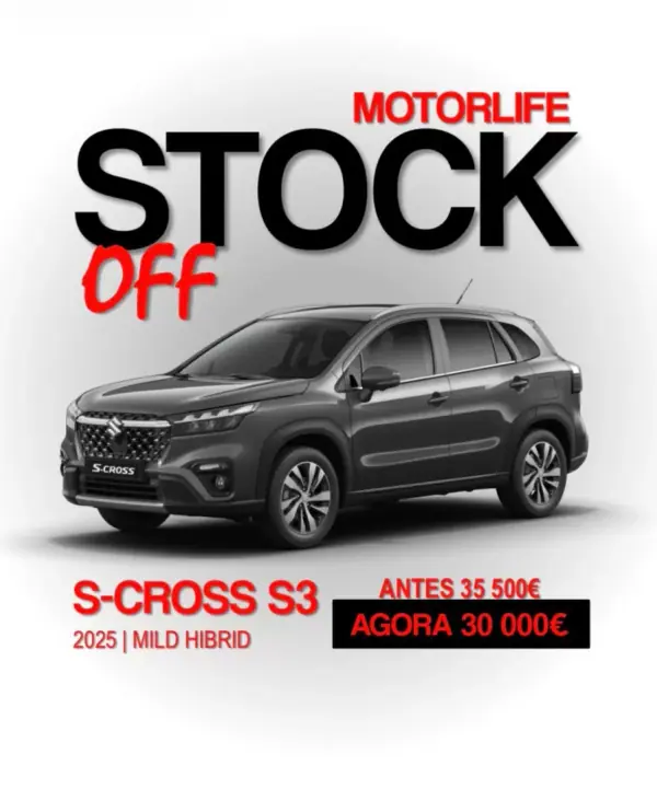 Suzuki S-Cross 1.4T S3 Mild Hybrid 2025 Gasolina — 100 km Suzuki S-Cross 1.4T S3 Mild Hybrid 2025 Gasolina