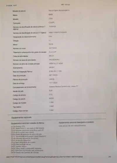 BMW 216 Gran Coupé 2020 - 24900 EUR, 75221 km - AUTO.MOTO.pt - 75221km - foto 57 de 61