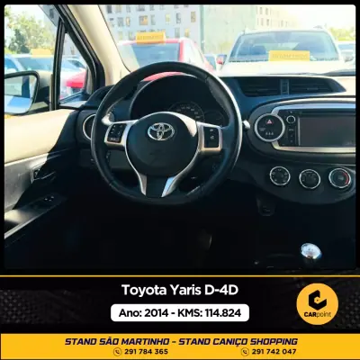 Toyota Yaris 2014 - 15900 EUR, 114824 km - AUTO.MOTO.pt - 114824km - foto 6 de 10
