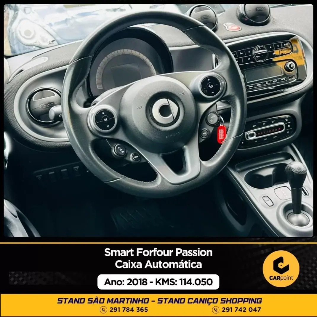 Smart ForFour 2018 - 14900 EUR, 114050 km - AUTO.MOTO.pt - 114050km - foto 6 de 10