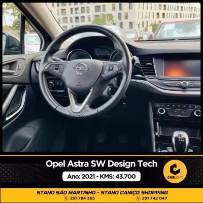 Opel Astra 2021 - 17900 EUR, 43700 km - AUTO.MOTO.pt - 43700km - foto 6 de 10