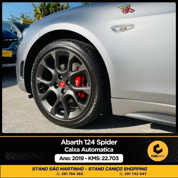Fiat 124 Spider 2019 - 39990 EUR, 22703 km - AUTO.MOTO.pt - 22703km - foto 24 de 25