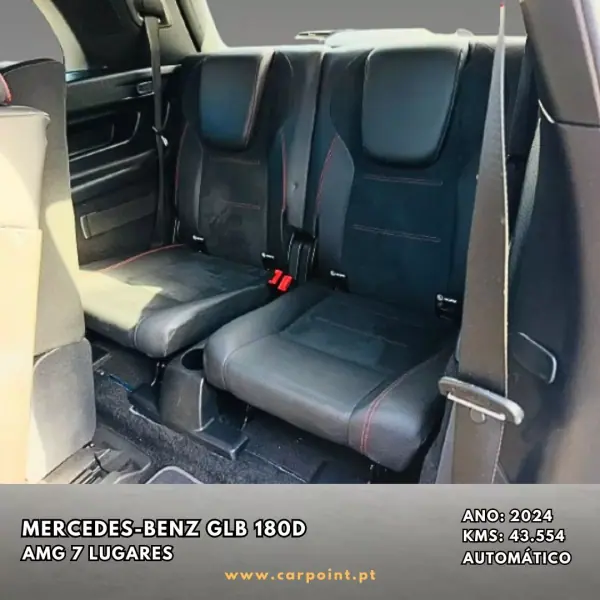 Mercedes-Benz GLB 180 2024 - 49900 EUR, 43554 km - AUTO.MOTO.pt - 43554km - foto 9 de 10