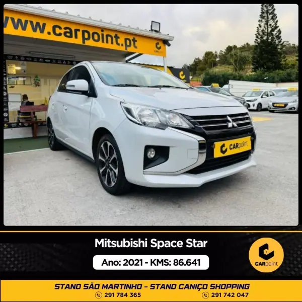 Mitsubishi Space Star 2021 - 12750 EUR, 86641 km - AUTO.MOTO.pt - 86641km - foto 2 de 9