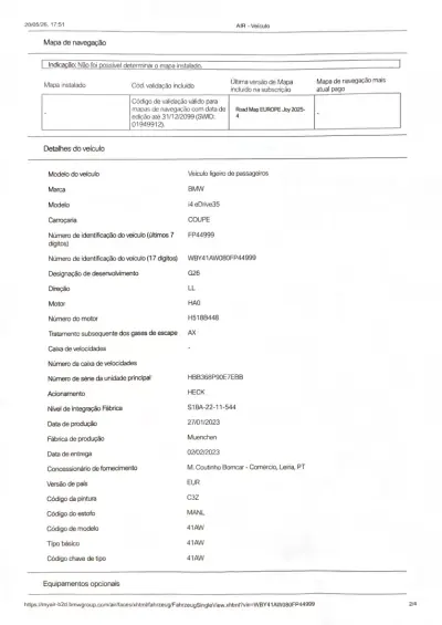 BMW i4 2023 - 38900 EUR, 51175 km - AUTO.MOTO.pt - 51175km - foto 59 de 62