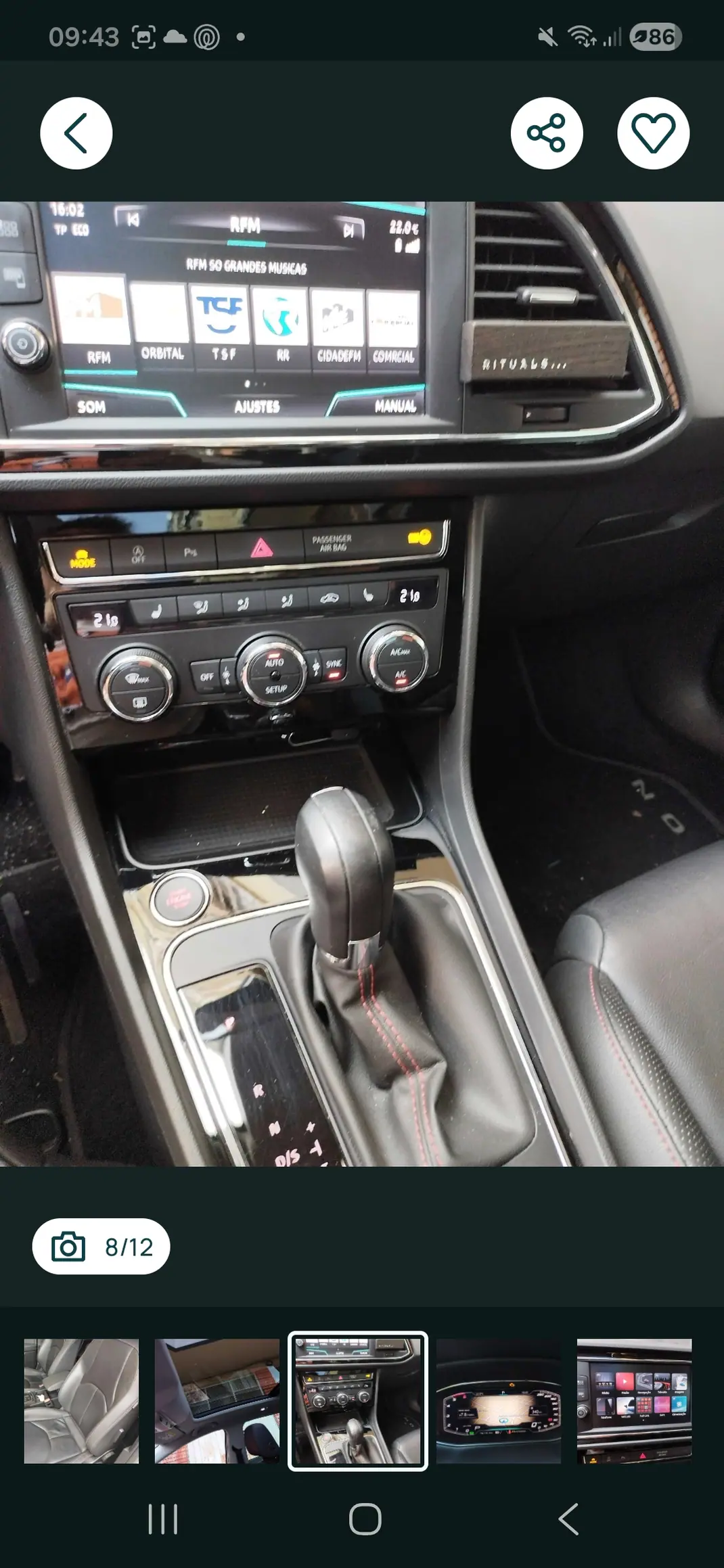 SEAT Leon ST 2019 - 19000 EUR, 135000 km - AUTO.MOTO.pt - 135000km - foto 8 de 12