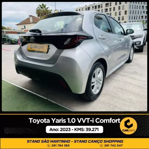 Toyota Yaris 2022 - 18900 EUR, 39271 km - AUTO.MOTO.pt - 39271km - foto 4 de 10