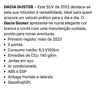 Dacia Duster 2022 - 11000 EUR, 253300 km - 253300km - foto 8 de 8