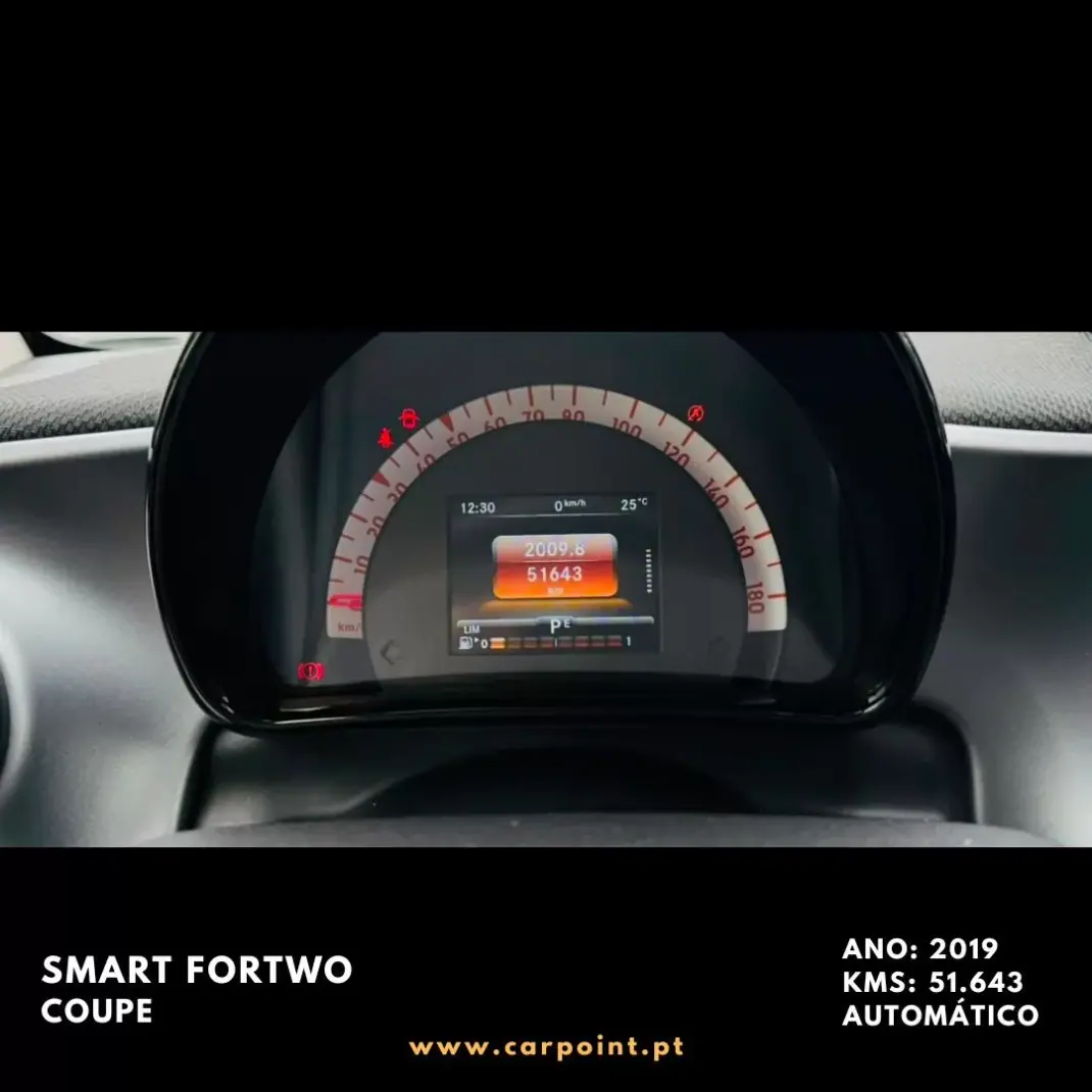 Smart ForTwo Coupé 2019 - 16750 EUR, 51643 km - AUTO.MOTO.pt - 51643km - foto 10 de 10