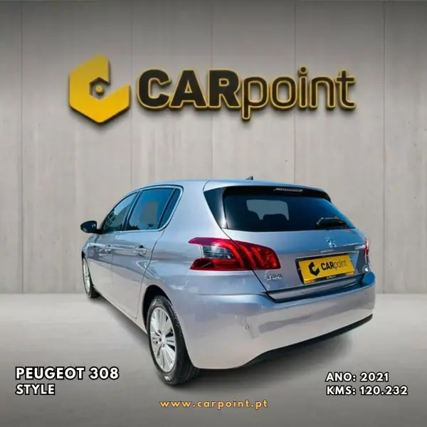 Peugeot 308 2021 - 16900 EUR, 120232 km - AUTO.MOTO.pt - 120232km - foto 4 de 10