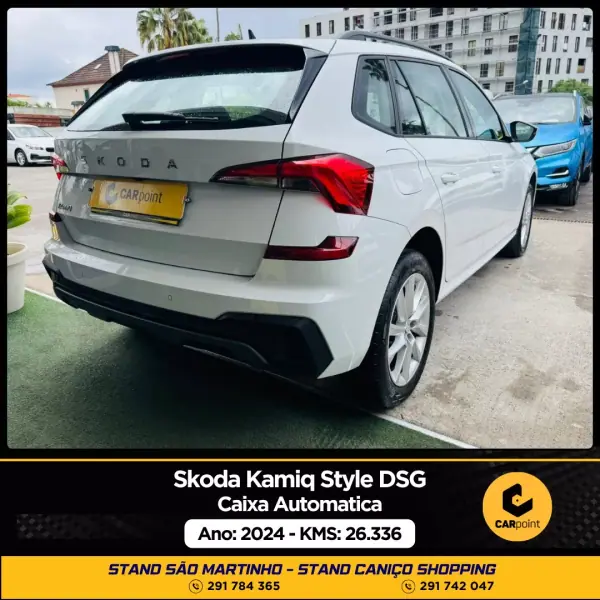 Skoda Kamiq 2024 - 23900 EUR, 26400 km - AUTO.MOTO.pt - 26400km - foto 4 de 10
