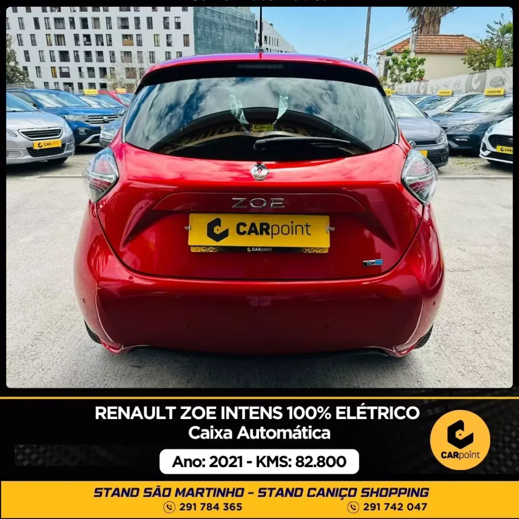 Renault Zoe 2021 - 19750 EUR, 82800 km - AUTO.MOTO.pt - 82800km - foto 5 de 10