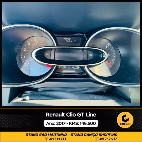 Renault Clio 2017 - 14990 EUR, 146000 km - AUTO.MOTO.pt - 146000km - foto 10 de 10
