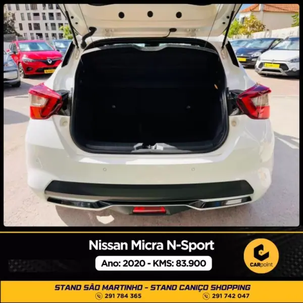 Nissan Micra 2020 - 16900 EUR, 83900 km - AUTO.MOTO.pt - 83900km - foto 5 de 10