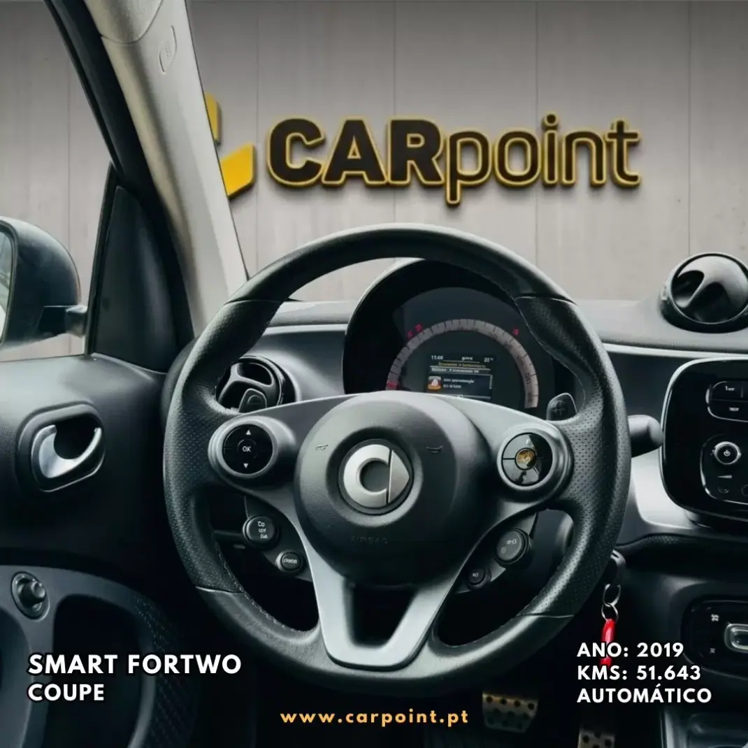 Smart ForTwo Coupé 2019 - 16750 EUR, 51643 km - AUTO.MOTO.pt - 51643km - foto 6 de 10