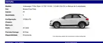Volkswagen T-Roc 2021 - 19990 EUR, 42240 km - AUTO.MOTO.pt - 42240km - foto 7 de 9