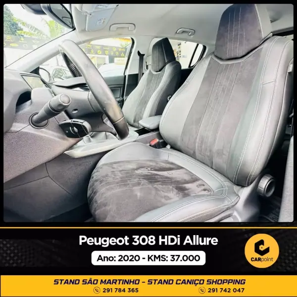Peugeot 308 2020 - 20900 EUR, 37000 km - AUTO.MOTO.pt - 37000km - foto 7 de 10