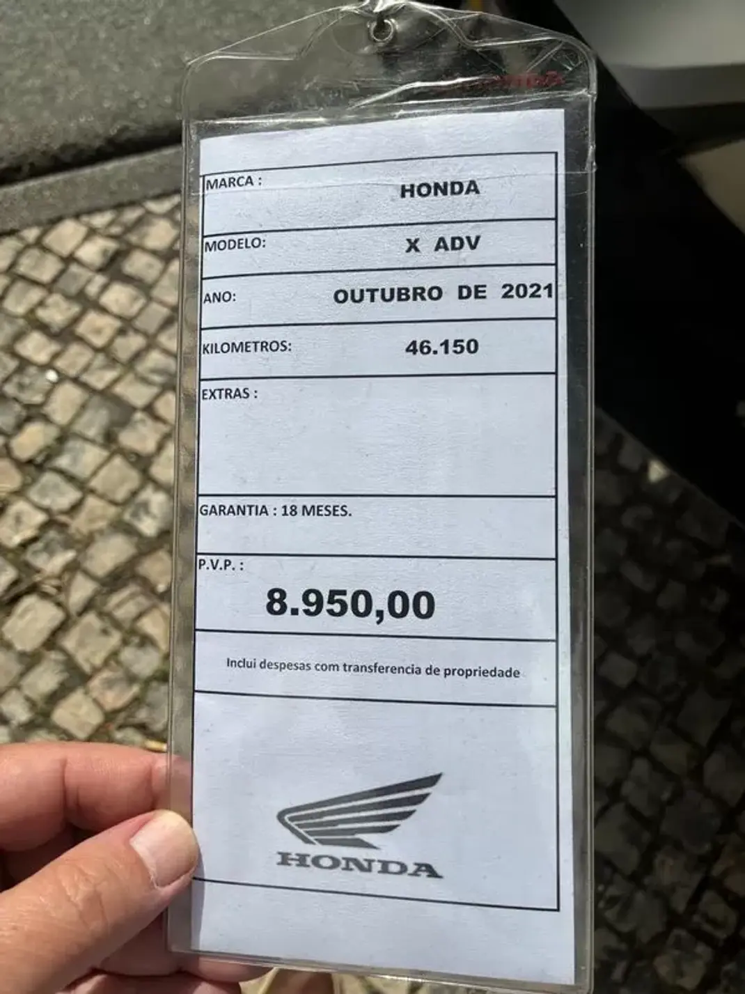 Honda 599 2021 - 8950 EUR, 46150 km - AUTO.MOTO.pt - 46150km - foto 6 de 14