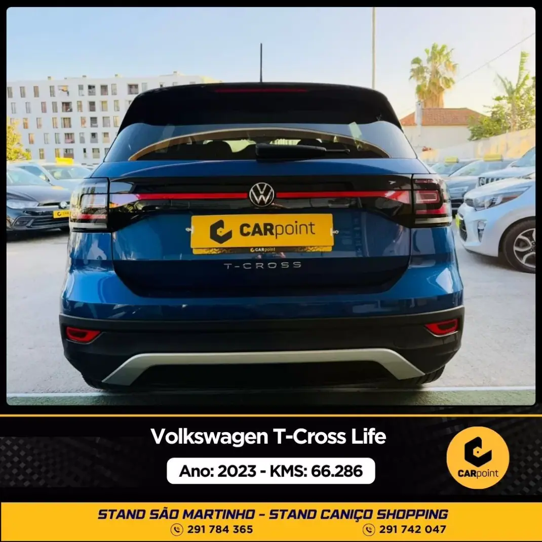 Volkswagen T-Cross 2023 - 21900 EUR, 66286 km - AUTO.MOTO.pt - 66286km - foto 5 de 10