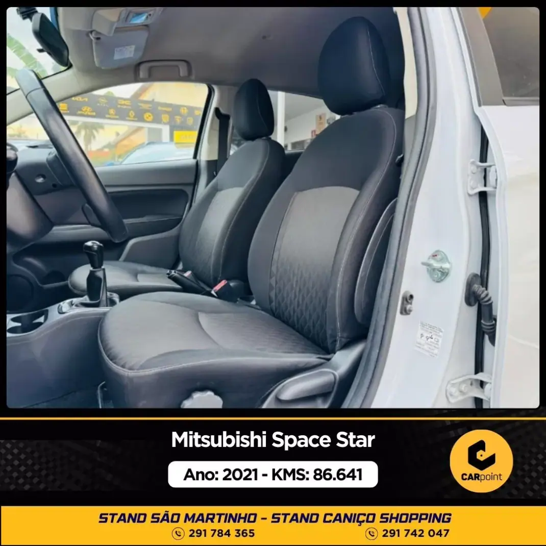 Mitsubishi Space Star 2021 - 12750 EUR, 86641 km - AUTO.MOTO.pt - 86641km - foto 7 de 9