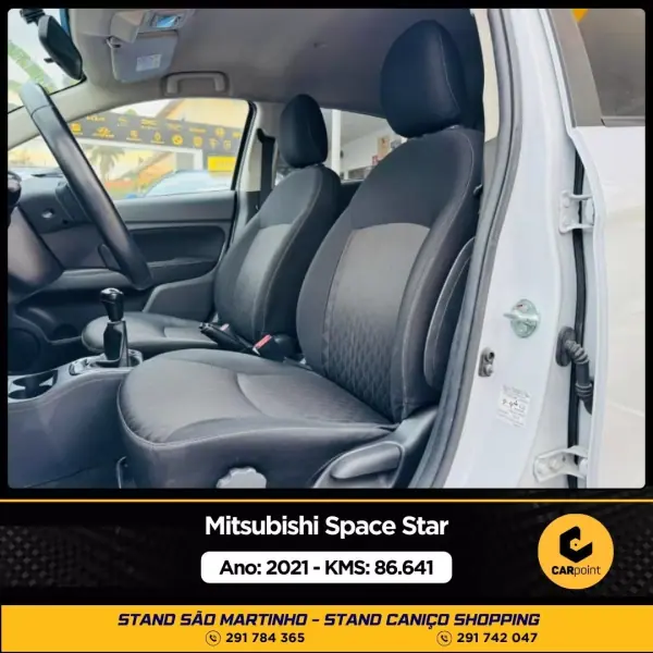 Mitsubishi Space Star 2021 - 12750 EUR, 86641 km - AUTO.MOTO.pt - 86641km - foto 7 de 9