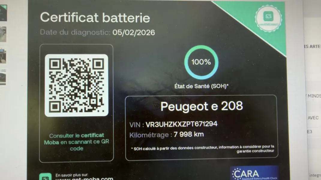 Peugeot e-208 2024 - 18500 EUR, 8000 km - AUTO.MOTO.pt - 8000km - foto 6 de 26