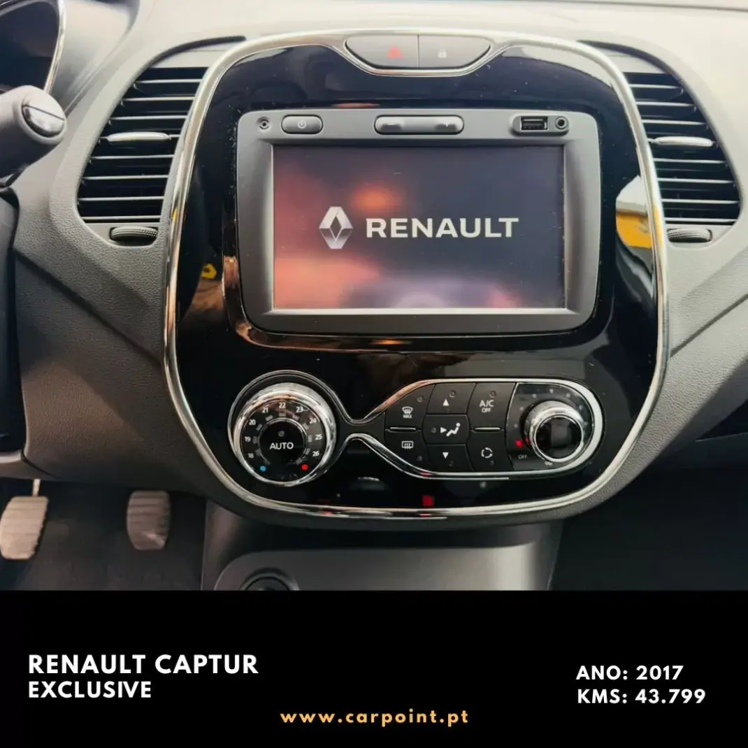 Renault Captur 2017 - 15900 EUR, 43799 km - AUTO.MOTO.pt - 43799km - foto 9 de 10